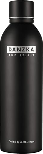 Danzka | The Spirit | 44% vol. | 1 x 1000ml | Aluminiumflasche | Goldmedaille bei der San Francisco International W&S Competition , Schwarze Flasche von Danzka Vodka