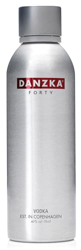 DANZKA EST. IN COPENHAGEN (0,7l) – Skandinavischer Premium Vodka – 6-fach destilliert mit 100% Korn – ideal für den Pur-Genuss und perfekt als Cocktail Basis – 40% Vol. von Danzka