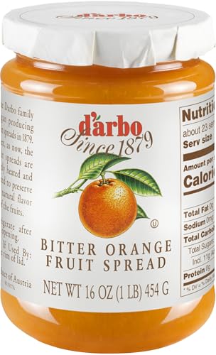 D'arbo Natürliche Marmelade, Bitterorange, 473 ml von Darbo