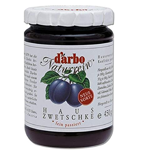 Darbo Naturrein Konfitüre - Hauszwetschke fein passiert - 450 g von Darbo