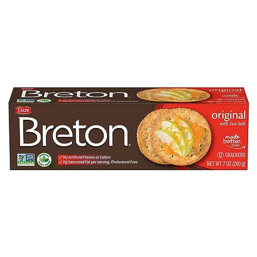 Dare Breton Crackers, Original, 8-Ounce Packages (Pack of 12) von Dare