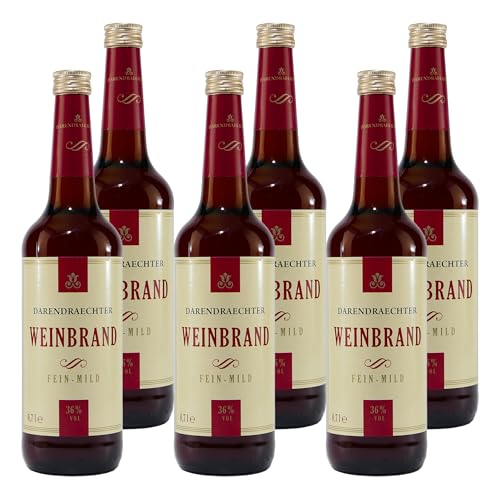 Darendrächter Weinbrand -mild- (6 x 0,7L) von Darendrächter