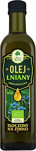 Leinöl virgin BIO 100 ml - Dary Natury von Dary Natury