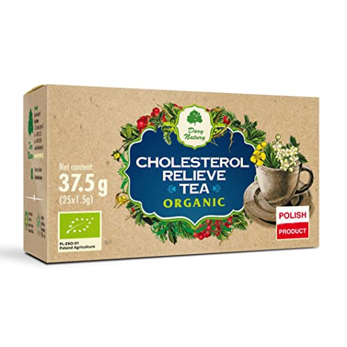 TEE EMPFOHLEN FÜR ÜBERSCHÜSSIGES CHOLESTERIN BIO (25 x 1,5 g) - DARY NATURY von Dary Natury