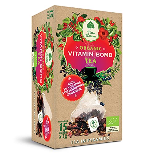 Vitaminbombe Tee Pyramiden BIO (15 x 3 g) - DARY NATURY von Dary Natury