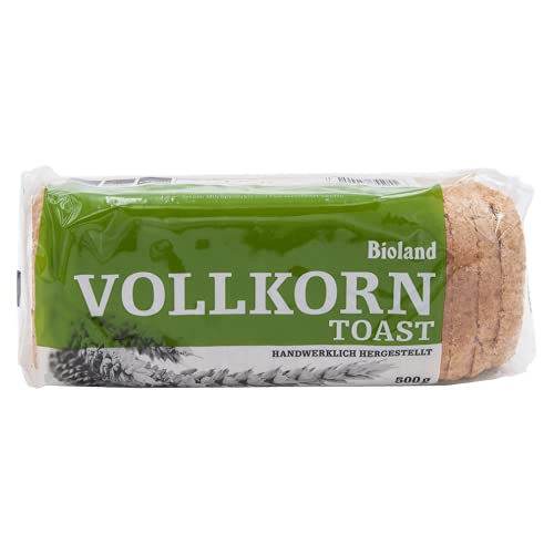 Das Backhaus Bioland Weizenvollkorn Toast - Bio - 500g von Das Backhaus