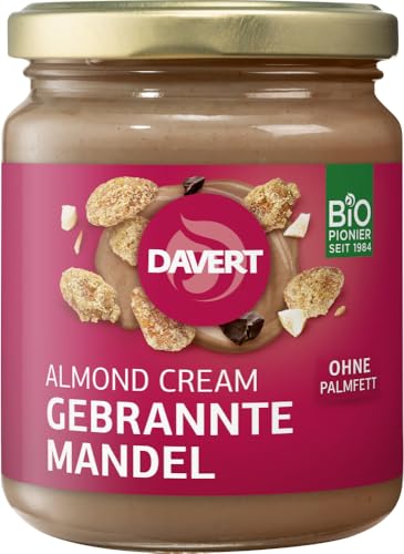 Almond Cream Gebrannte Mandel Aufstrich 6 x 250 gr von Davert