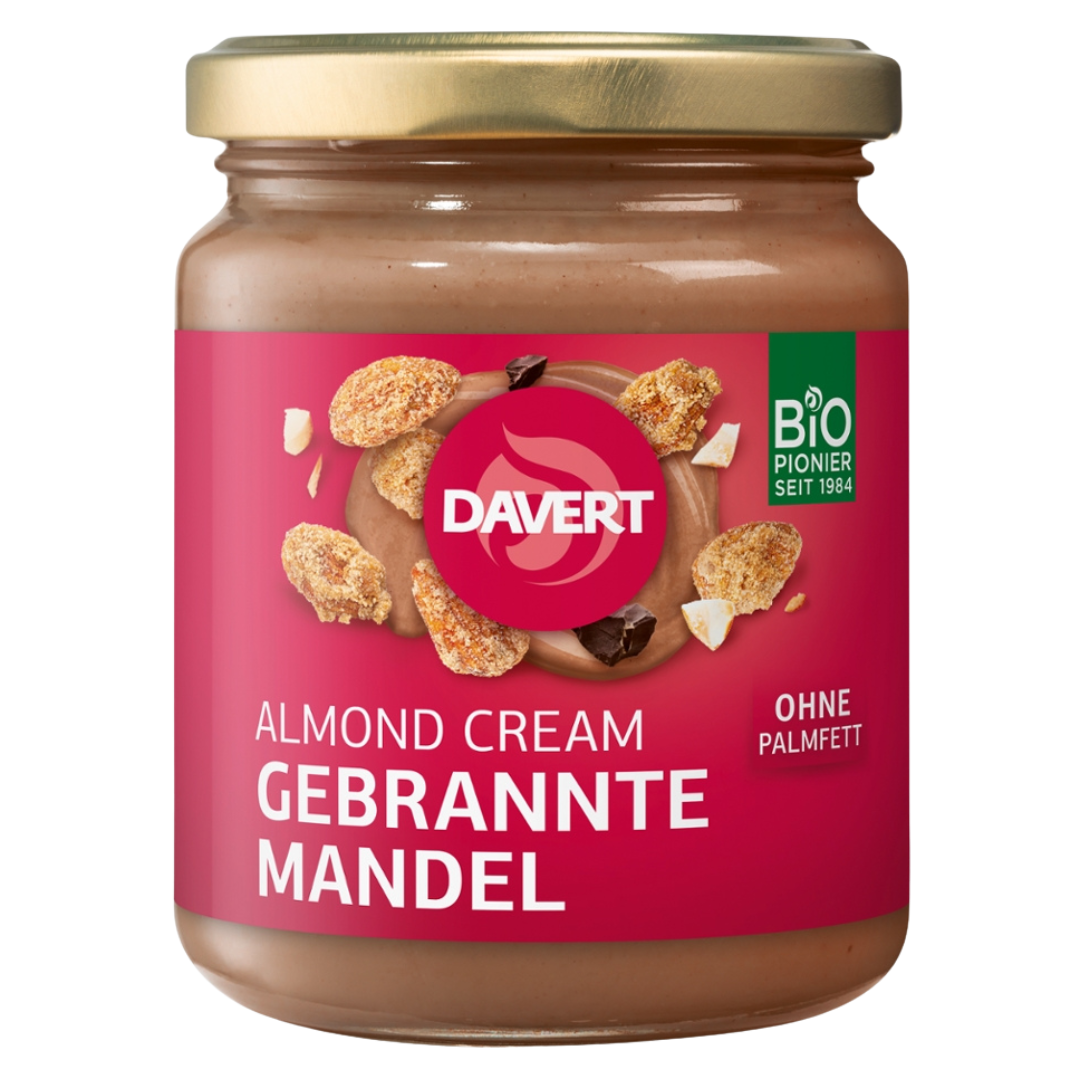 Almond Cream -Gebrannte Mandel von Davert