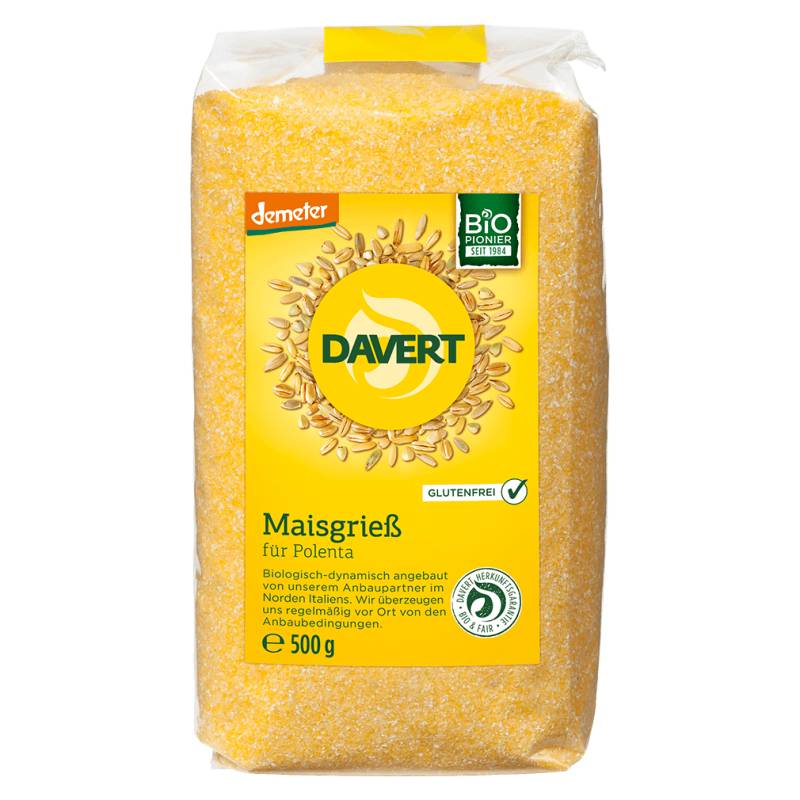 Bio Maisgrieß Polenta von Davert