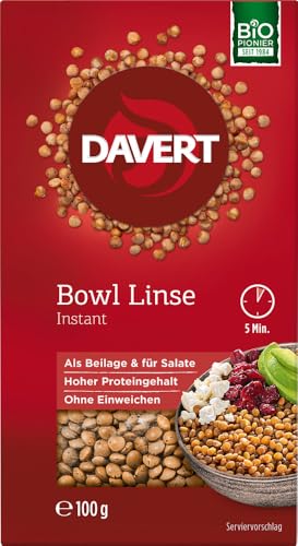 Bowl Linse Instant 18 x 100 gr von Davert