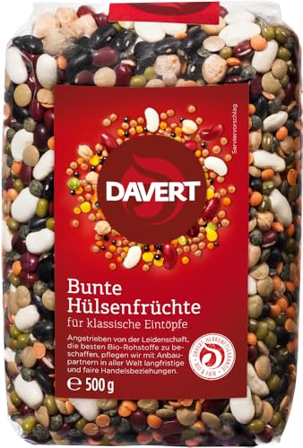 Bunte Hülsenfrüchte 2 x 500 gr von Davert