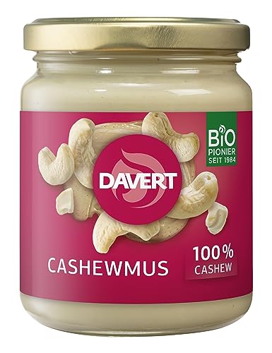 DAVERT Aufstrich, Bio Cashewmus, 250g (12er Pack) von Davert