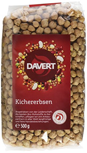 Davert Bio Kichererbsen, 500 g von Davert