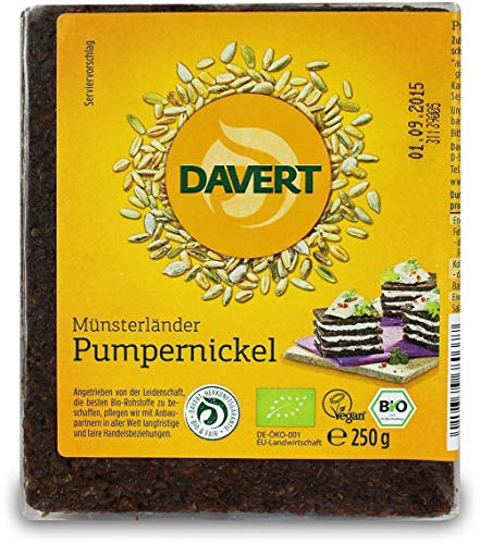 Davert Bio Münsterländer Pumpernickel, 250 g von Davert