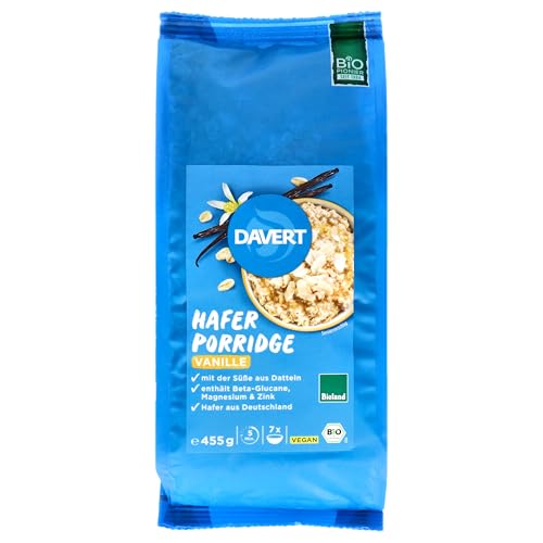 Davert Bioland Porridge Vanille, 6 x 455g von Davert