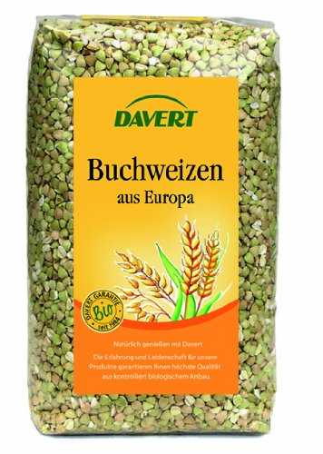 Davert Buchweizen Europa, 4er Pack (4 x 500 g) - Bio von Davert