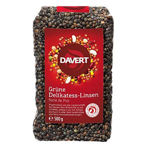 Davert - Delikatess Linsen, grün, 500 g von Davert