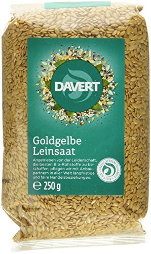 Davert Goldgelbe Leinsaat Bio, 250 g von Davert