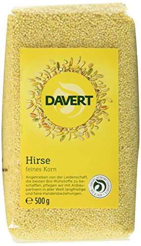 Davert Hirse feines Korn, 4er Pack (4 x 500 g) - Bio von Davert