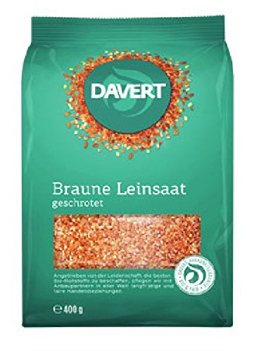 Davert Leinsaat geschrotet, 400 g von Davert