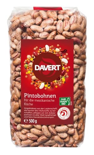 Davert Pintobohnen, 4er Pack (4 x 500 g) - Bio von Davert