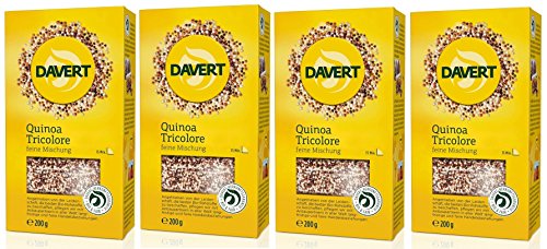 Davert Quinoa Tricolore, 4er Pack (4 x 200 g) - Bio von Davert