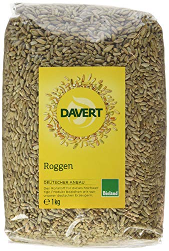 Davert Roggen, 4er Pack (4 x 1 kg) von Davert