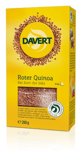 Davert Roter Quinoa (1 x 200 g) - Bio von Davert