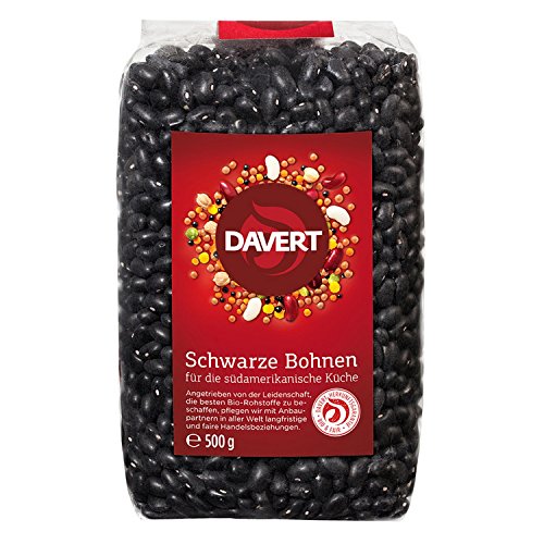 Davert Schwarze Bohnen (1 x 500 g) von Davert