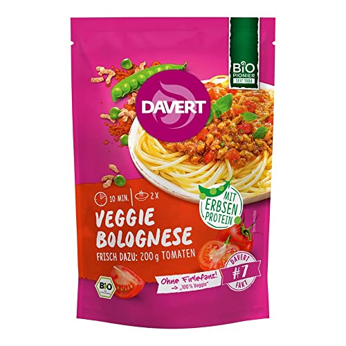 Davert Veggie - Bolognese, 80g (12er Pack) von Davert