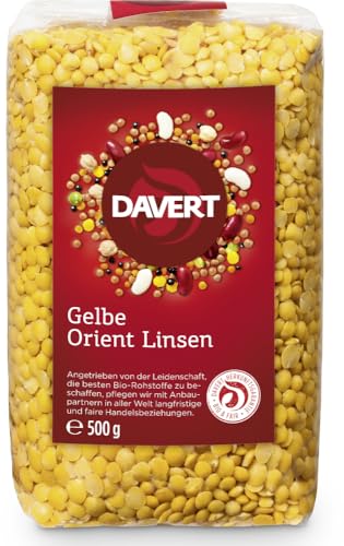 Gelbe Orient Linsen von Davert