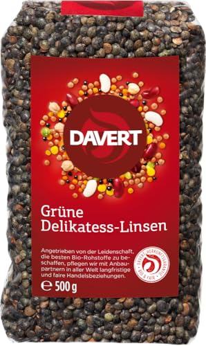 Grüne Delikatess-Linsen von Davert