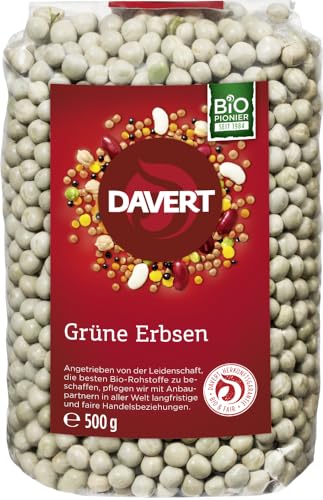 Grüne Erbsen 2 x 500 gr von Davert