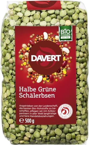 Halbe Grüne Schälerbsen von Davert