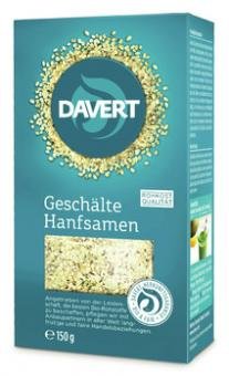 Hanfsamen geschält, 2 x 150 g von Davert