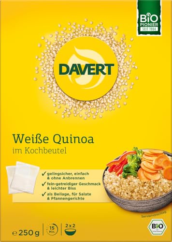 Weißer Quinoa im Kochbeutel von Davert