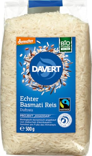 demeter Echter Basmati Reis weiß Fairtrade von Davert