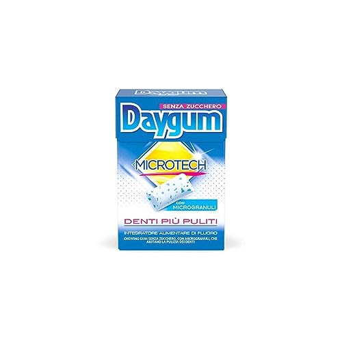 Daygum Microtech Integratore Alimentare di Fluoro, 20 Chewing gum von Daygum