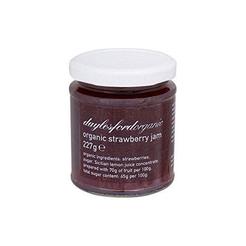 Daylesford Organic Strawberry Jam (227g) - Packung mit 6 von Daylesford