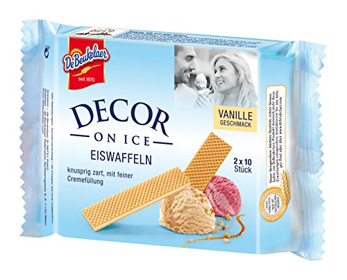 DeBeukelaer Decor On Ice Premium-Waffeln, 50 g von De Beukelaer