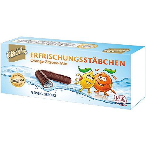 DeBeukelaer Erfrischungsstäbchen Orange-Zitrone-Mix, 75 g von De Beukelaer