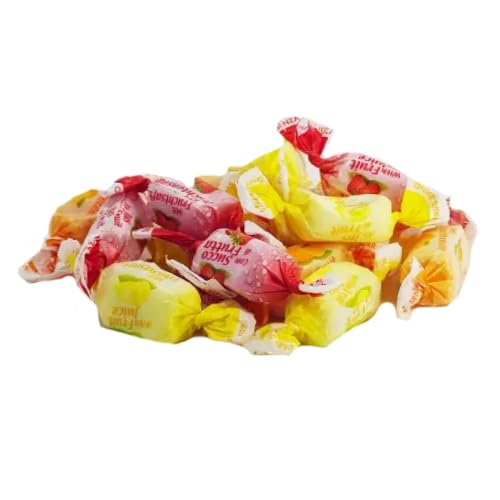 De Bron Fruit Toffees Zuckerfrei 1 kg I Zuckerfrei genießen I Weiche Frucht Bonbons Ohne Zucker von De Bron