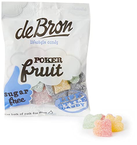 De Bron Pokerfruit Fruchtgummi Zucherfrei 90 g von De Bron