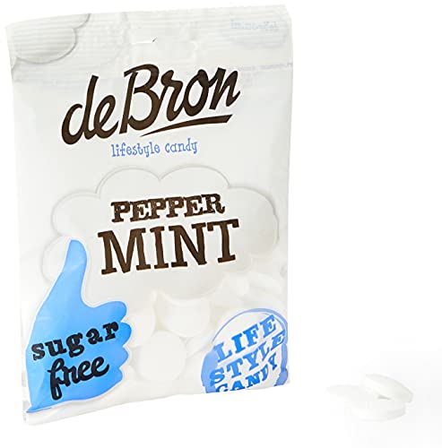 Zuckerfreie Pfefferminze 1 x 80 g - De Bron von De Bron