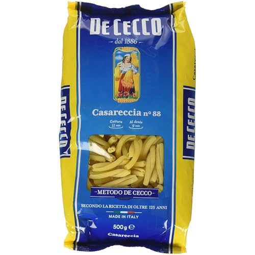 10x Pasta De Cecco 100% Italienisch Casareccia n. 88 Nudeln 500g von De Cecco