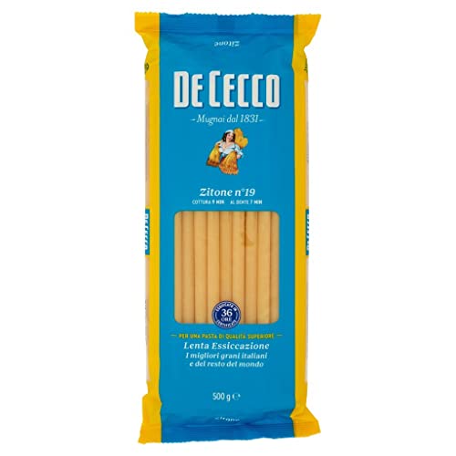 10x Pasta De Cecco 100% Italienisch Zitone n. 19 Nudeln 500g von De Cecco