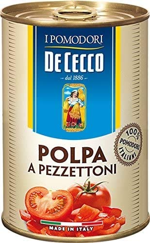 6x De Cecco polpa Pomodoro Tomaten 400g dose Tomatenfruchtfleisch fein gehackt von De Cecco