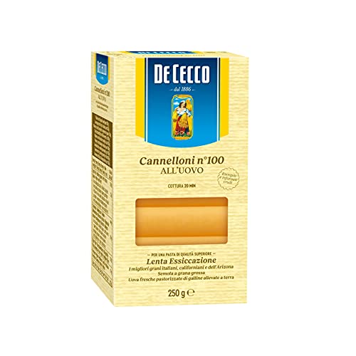 De Cecco Cannelloni all'uovo 100 250gr von De Cecco