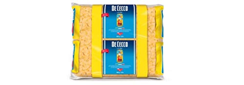 De Cecco Farfalle Pasta di Semola di Grano Duro Hartweizengrieß Pasta 100% Italienische Pasta Kurze Pasta Packung mit 3Kg von De Cecco