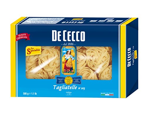 De Cecco Ital. Tagliatelle, 4er Pack (4 x 500 g) von De Cecco